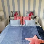 Seashell Bocianie Gniazdo Lägenhet *